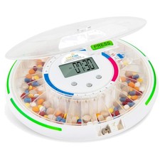 Automatic Pill Dispenser with 28-Day Organizer & Alerts