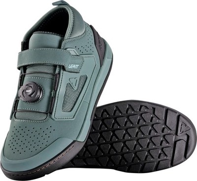 Leatt 3.0 Pro Flat Shoes, Mist Green, Size Options Available