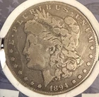 1984 O Morgan Silver Dollar