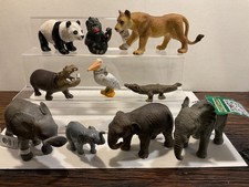 Wildtiere Afrika Asien Tiere Bully Bullyland  10 x Figur Elefant, Löwe, Panda..