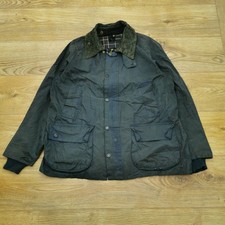 Barbour Bedale Wachsjacke Herren A105 C40 102cm Navy Blau Vintage Outdoor Country