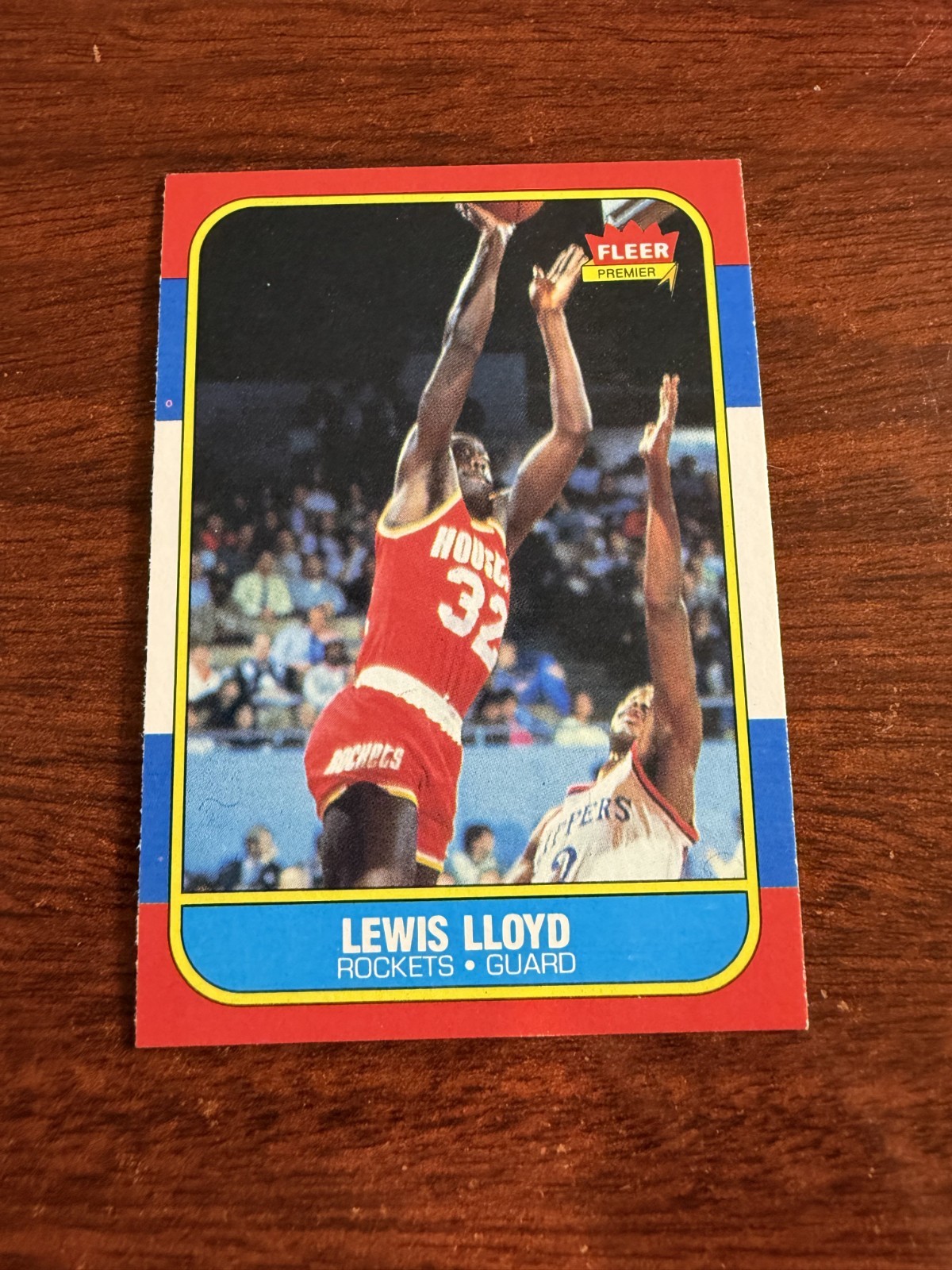 1986-87 Fleer #65 Lewis Lloyd. NRMT