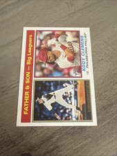 2025 Topps Heritage - Father & Son - Big Leaguers Roger Clemens, Kody Clemens