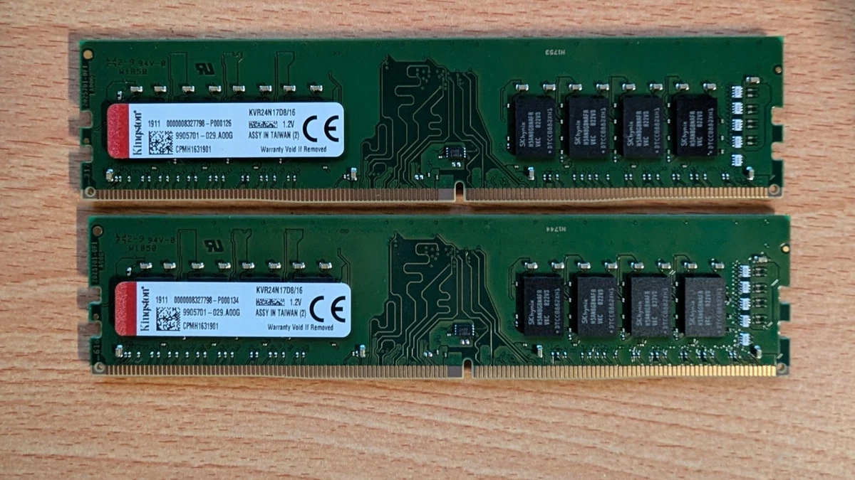 Kingston PC4-19200 (DDR4-2400) Bus Speed Computer RAM 16 GB
