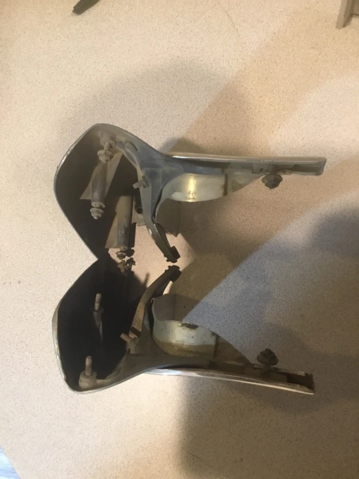 Chevrolet Nova 1973 1974 extensión guardabarros delantero con moldura de cejas par L/R Foto 3 de 4