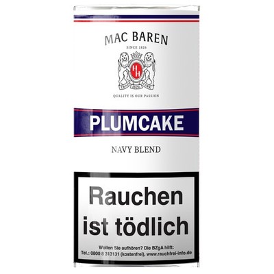Pfeifentabak Mac Baren Plumcake Navy Blend 50 Gramm