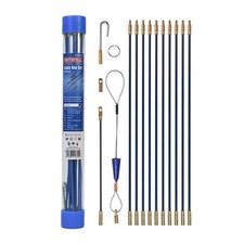 Image of Cable Access Rod & Accessories Kit - 15 Pieces Including 10 x 330mm