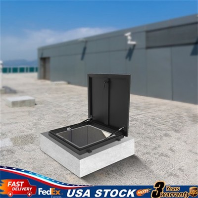 Roof Access Hatch Camper Roof Vent Skylight Roof Vent Hatch 71*71cm Opening Vent