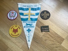 Assorted  Scout Badges and pennant from 1970’s