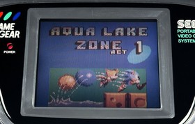 ❤️ SEGA Game Gear Console RECAPPED w CERAMIC SMD Caps, Glass Lens + Video Game