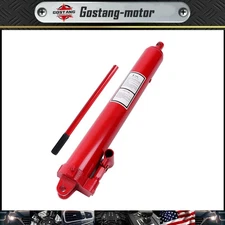 8Ton Hydraulic Long Ram Jack Manual Dual Pump Engine Lift Cherry Picker 24"-44"