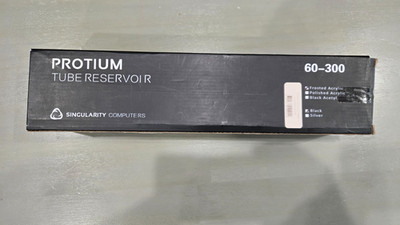Singularity Computers Protium Reservoir 300mm Black Acetyl