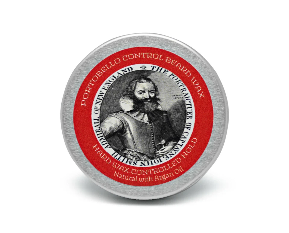 Beard Wax. Portobello Control Beard Wax with Argan Oil, Natural & Handmade. UK - Image 2 of 4