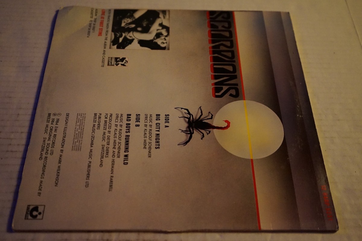 Scorpions Big City Nights 12HARP5231 12