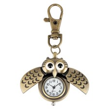Creative 3D Irregular Design Men Women Analog Quartz Pocket Watch Necklace Chain