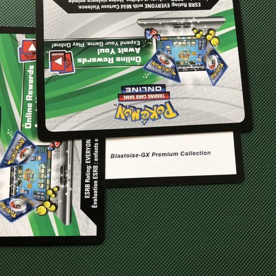 Blastoise GX Premium Collection Online-Code für PTCGO FAST Nachricht bei eBay