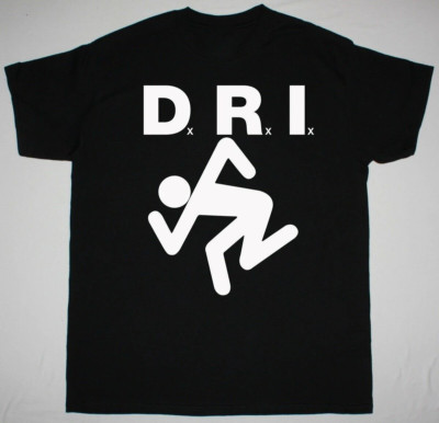 New D R I SKANKER D.R.I. Shirt Black All Size Shirt AH1310