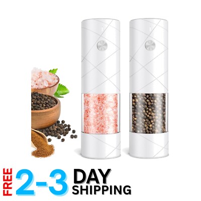Electric Grinder Set, Rechargeable, 70ml Capacity, One-Hand Operation, Kitchen