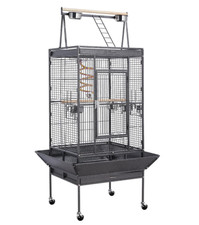 Jaulas Para Pajaros Grandes Cotorros Jaula Pajaritos Canarios Loro Pinz n NEW