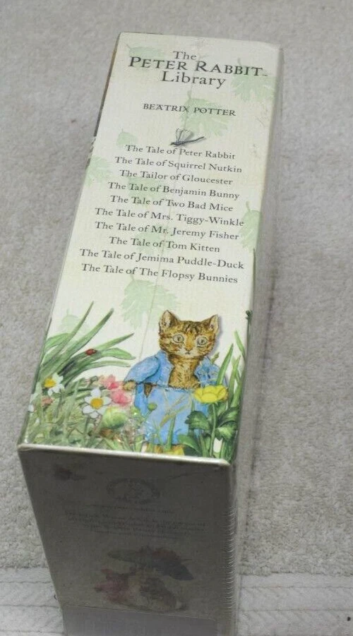 The Peter Rabbit Library, Beatrix Potter, 10 Books, Slipcase, Factory Sealed Foto 4 de 4