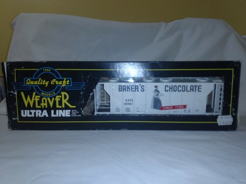  Weaver Ultra-Line calibre O - 3 rieles PS-2 tolva cubierta Baker’s Chocolate #31057 | Zustand: New
