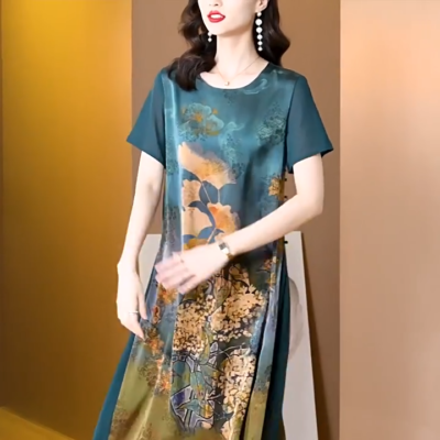 Midi Shift Dresses for Women Small Medium Large Size 4-12 Pullover Floral  Summer | eBay