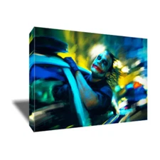 HEATH LEDGER Joker Canvas Police Escort Poster Photo Painting on CANVAS Wall Art