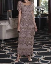 Mother of Bride Groom Wedding Party Prom evening formal Gown dress size XL1X 260