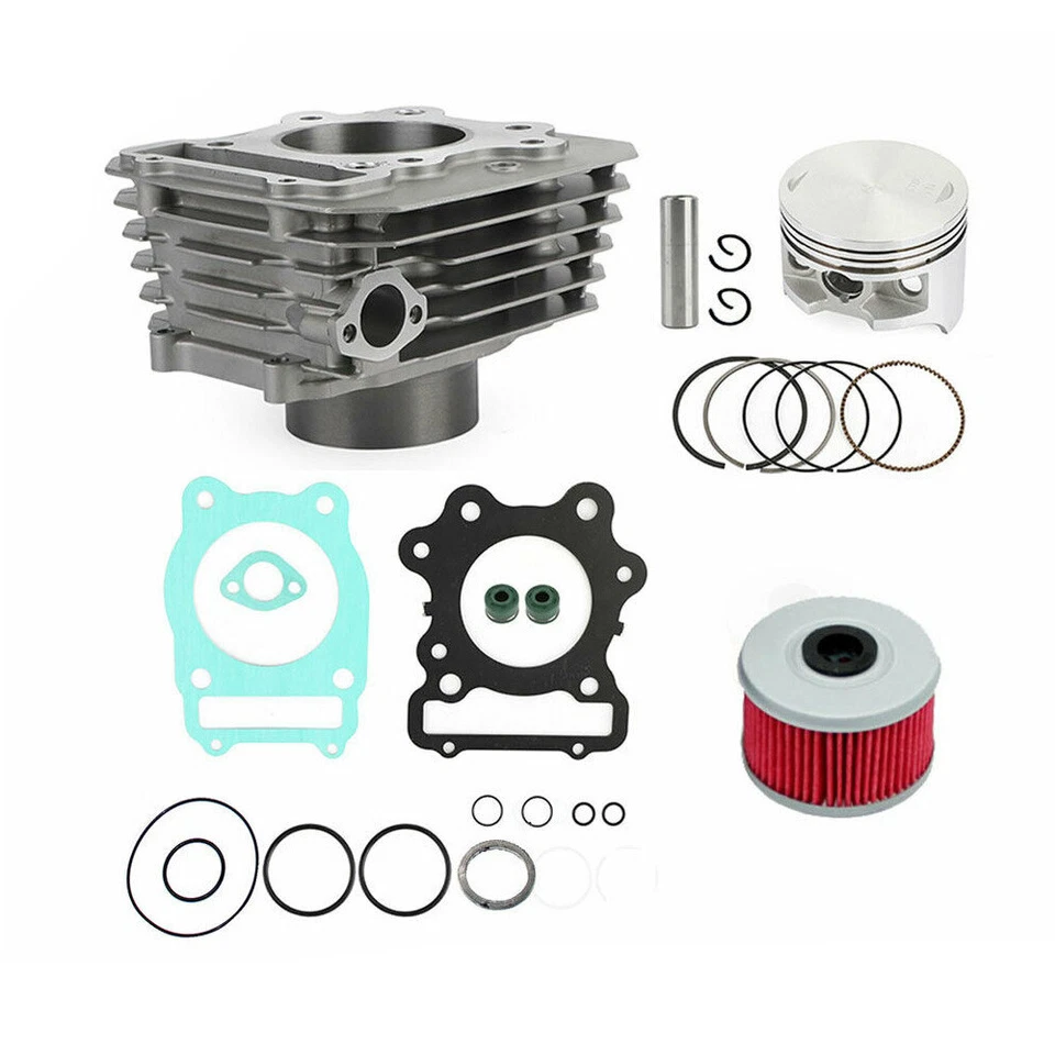 Cylinder Top End Rebuild Kit For Honda 1988-2000 TRX 300 Fourtrax FW 4x4 2x4 - image 2 of 4