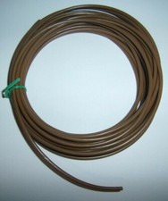 20 Ft 18 Gauge AWG Brown Primary Car Alarm Power Wire 12V Electronic Cable
