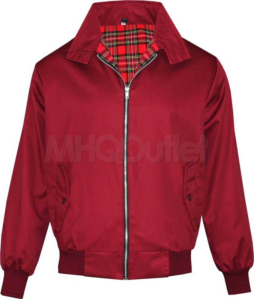 Uomo Giacca Classico Retrò Scooter 1970'S Vintage Trendy Bomber Mod Uomo Giacca Classico Retrò Scooter 1970'S Vintage Trendy Bomber Mod
