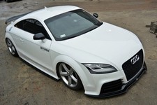 Cup Spoilerlippe schwarz Audi TT RS 8J Frontspoiler Spoiler Schwert Splitter