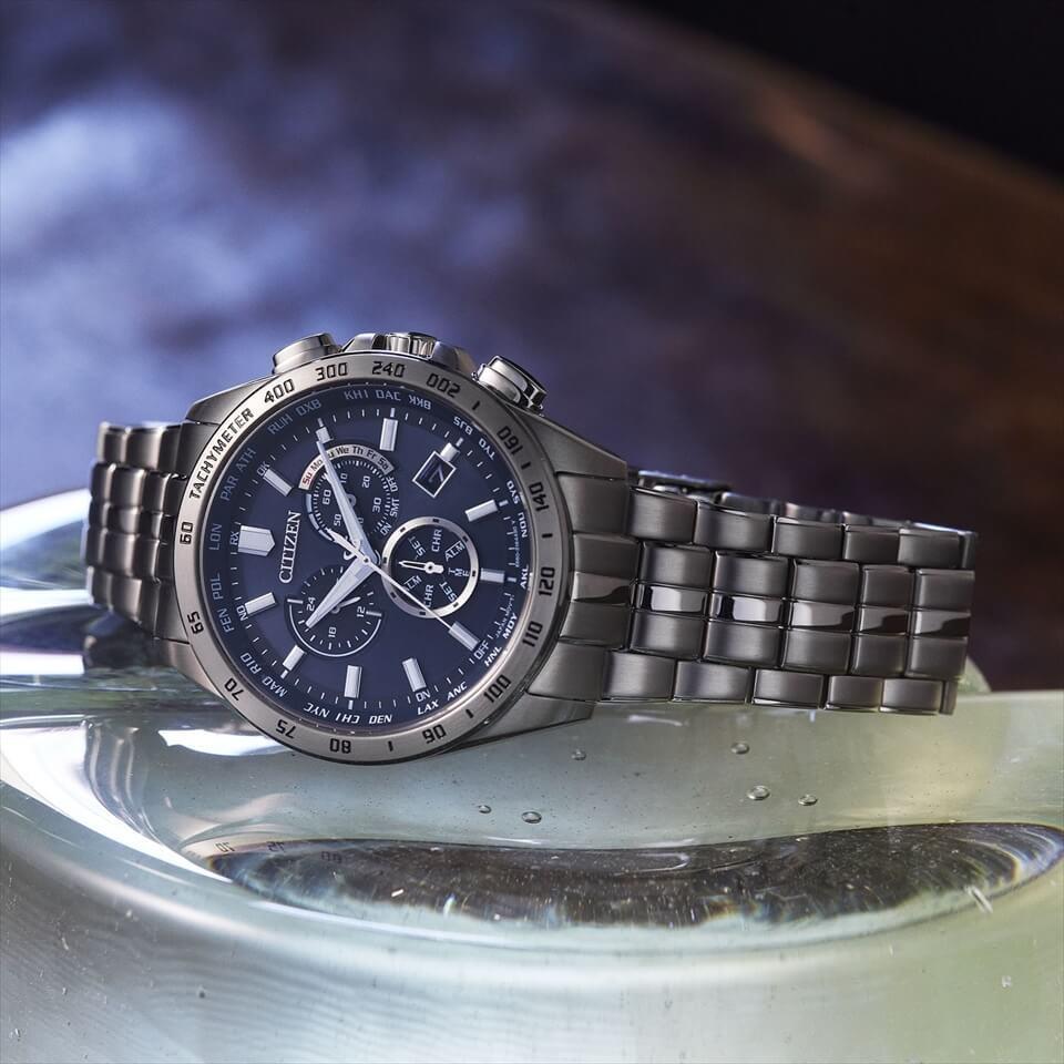 CITIZEN COLLECTION CB5870-91L Chronograph Eco-Drive Radio Solar