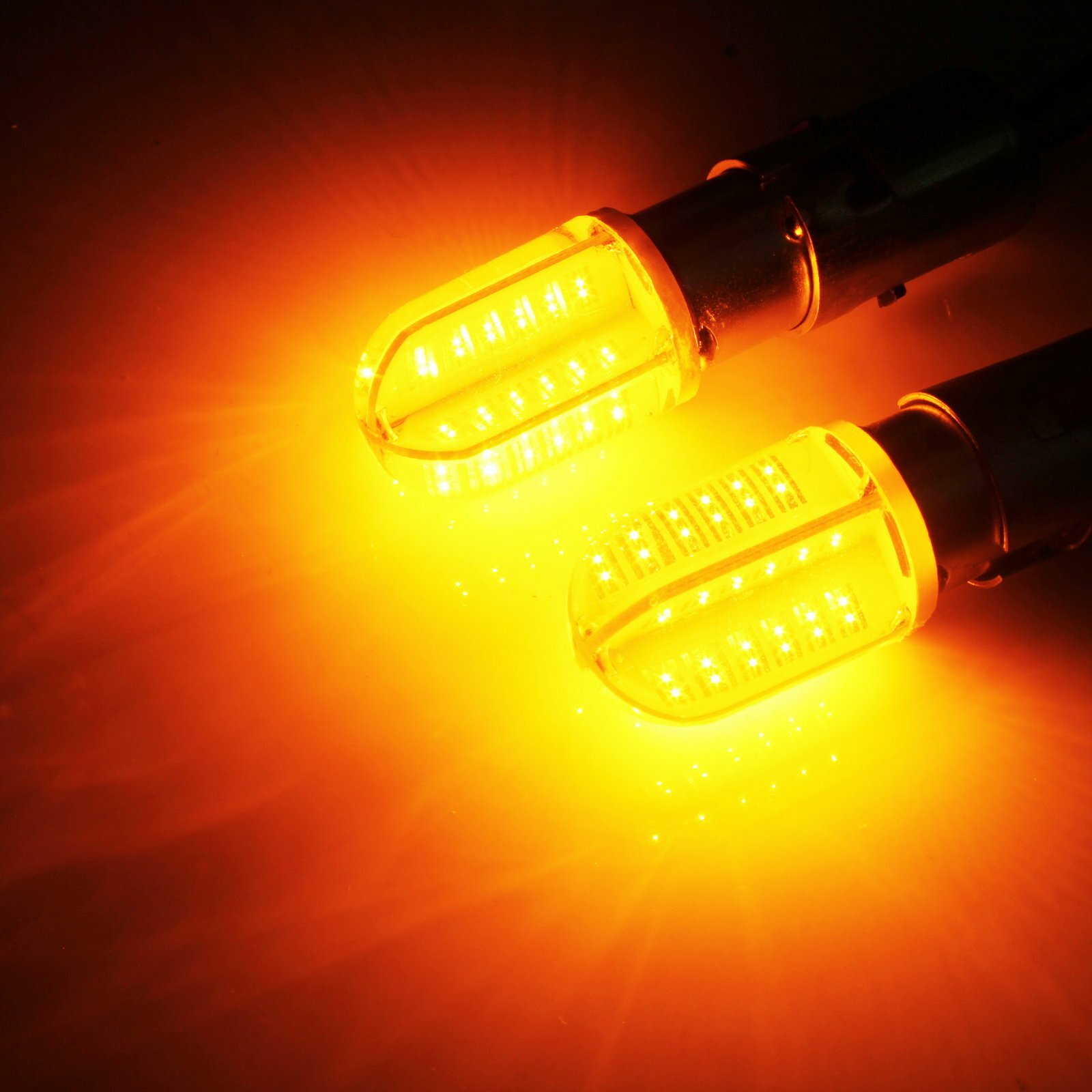 2x PY21W BAU15s 581 COB LED Car Turn Signal Side Indicator Parking