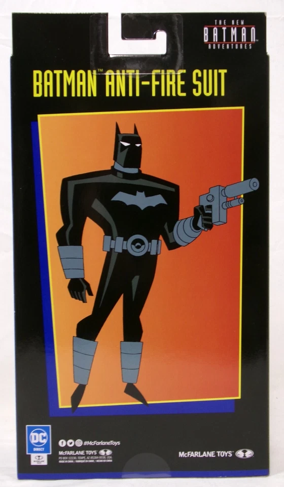 McFarlane DC Direct Nuevo Batman Animado Aventuras Traje Antifuego Figura 6" Foto 2 de 3