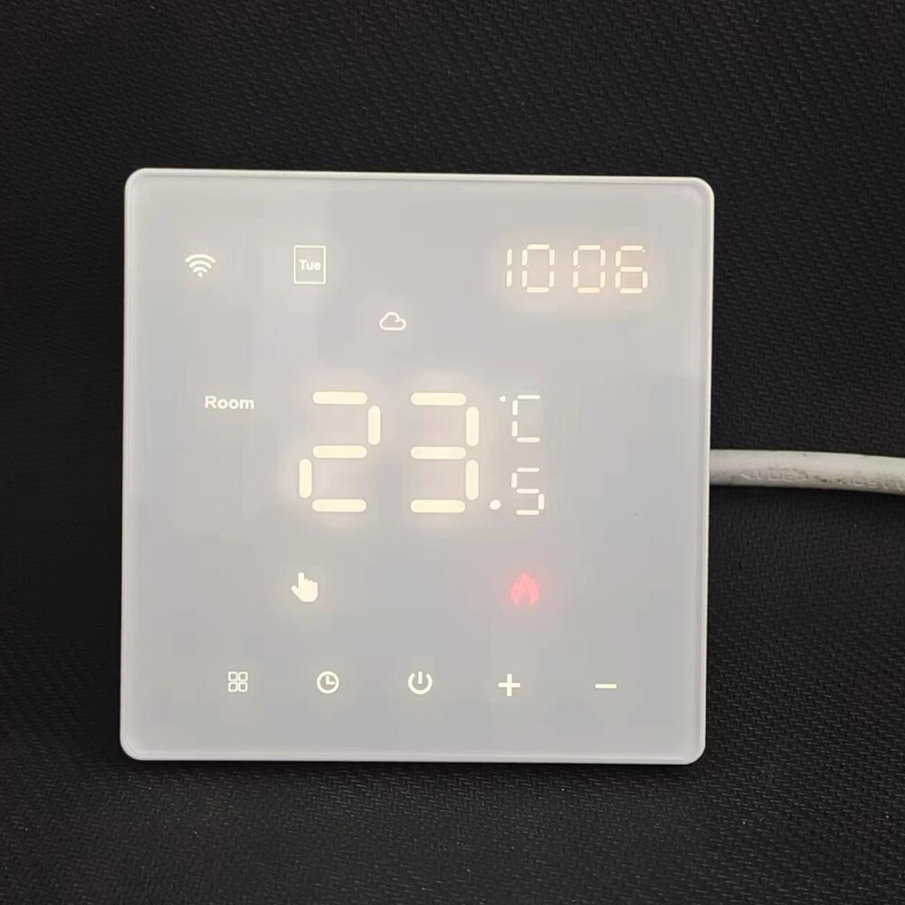 WLAN Raumthermostat Für Elektrische Heizung Schwar Produktbild-Vorschau 7