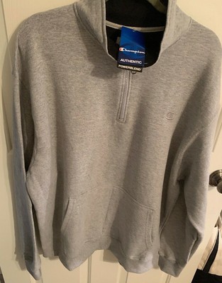 champion powerblend quarter zip