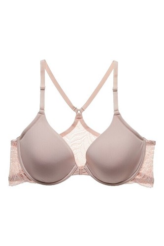 Natori Women's Hidden Glamour Full Fit Contour Bra - T-Shirt Bra With Stretch Foam Cups, Wirefree Comfort