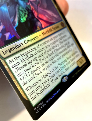 MTG Hakbal of the Surging Soul *FOIL* Commander: Lost Caverns of