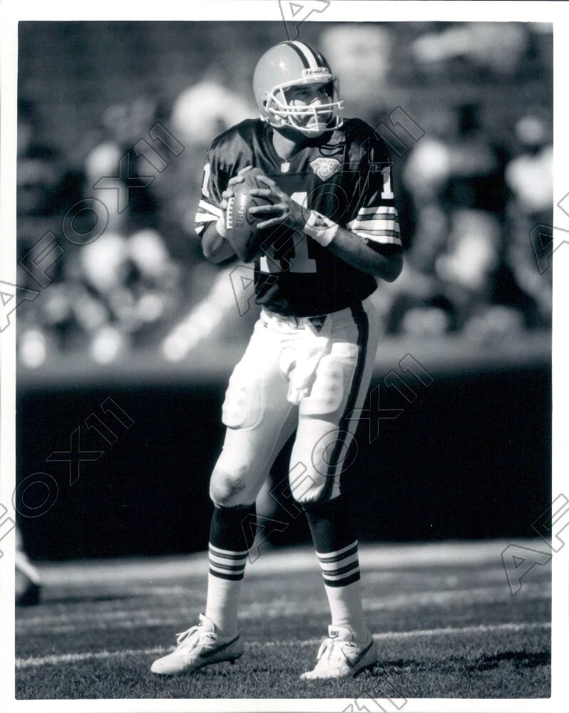 Cleveland Browns Football Quarterback Mark Rypien Press Photo
