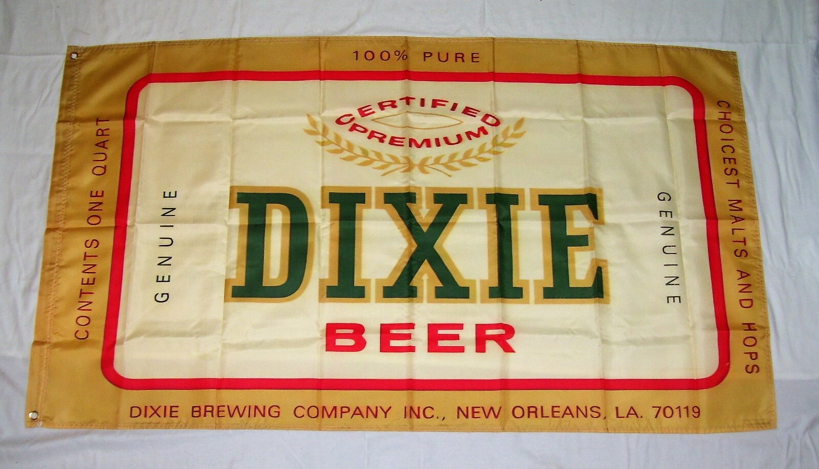 Striscione Miller Lite "It's Miller Time" - 2 Bandiere Da Bar In