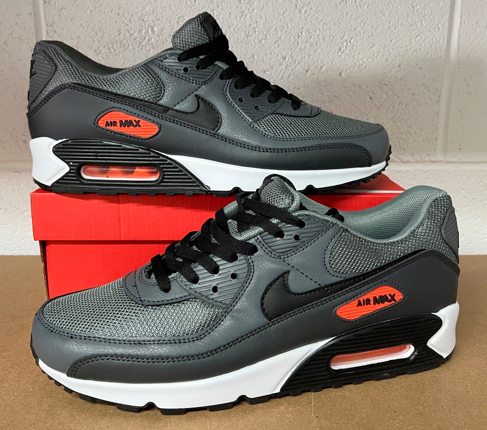Nike Air Max 90 RETRO Iron Grey Black 