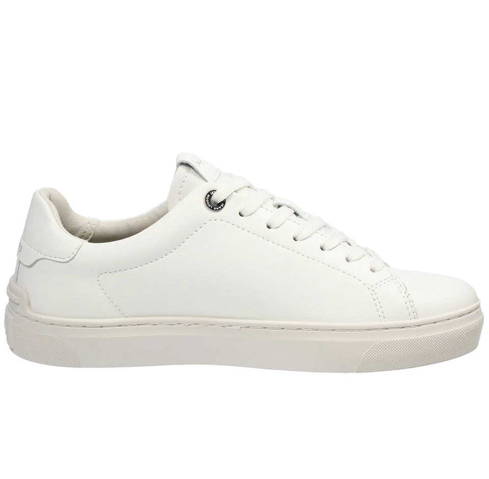 Pepe Jeans Camden Club - Sneakers Basse In Pelle Bianco - Uomo Scarpe Sneakers - Imagen 2 de 3