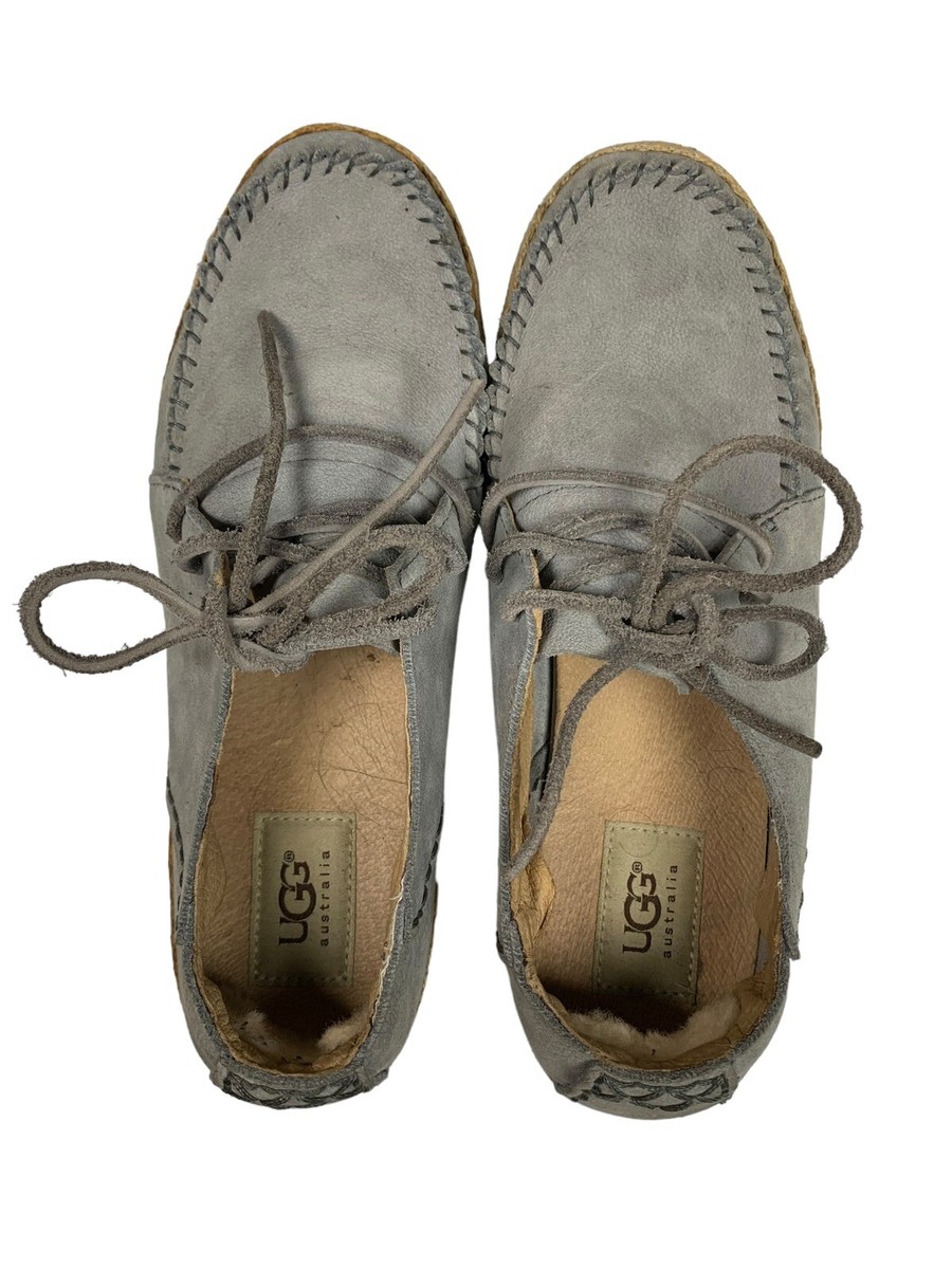 Ugg Australia Azin Moccasin Espadrille Shoes US Womens Size