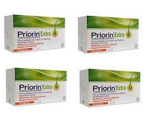 Priorin Extra 60 Capsules x4 Bayer Hair Loss ...