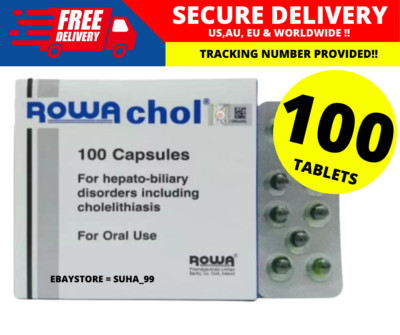ROWACHOL 100 capsules   Improve Liver Gall Bladder Function prevent Gall Stones