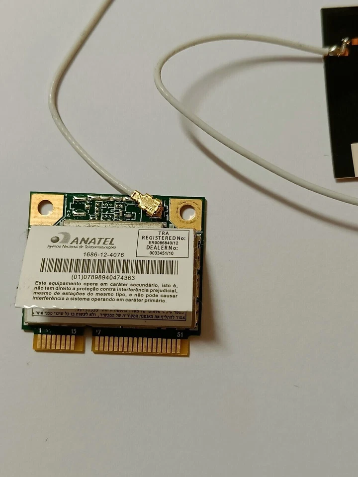 Realtek RTL8188EE HP P/N 709505-001 Anatel 1686-12-4076 Laptop Wireless Card - Immagine 2 di 4
