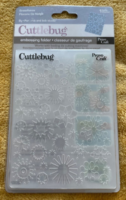 Cuttlebug Provo Craft Prägefolder - Schneeflocken
