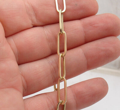 Armband/ Fusskette: Ovale Gliederkette In 925er Silber 24 K Vergoldet Inklusive Offene Ringe Für