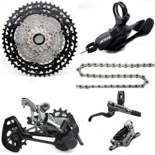 Shimano XTR M9100 1x12 12-Speed MTB Groupset 4Pcs M9100 Shimano XTR M9100 1x12 12-Speed MTB Groupset 4Pcs M9100